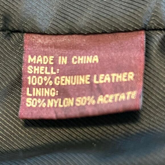 The Territory Ahead Women’s Button Front Black Leather Jacket Size L - Picture 13 of 13